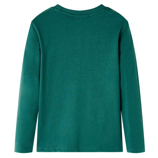 Kids' T-shirt with Long Sleeves Green 104