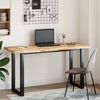vidaXL Desk Top Untreated 120x50x4 cm Solid Wood Acacia