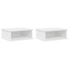 vidaXL Bedside Table 2 pcs White 40 x 31 x 15 cm Engineered Wood