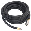 vidaXL Hybrid Air Hose Black 0.6" 5 m Rubber and PVC
