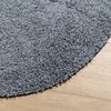 vidaXL Shaggy Rug PAMPLONA High Pile Modern Blue &Oslash; 200 cm