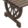 vidaXL Garden Table 115x55x65 cm Solid Wood Fir