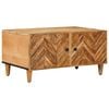 vidaXL Coffee Table Brown 80 x 50 x 40 cm Solid Mango Wood