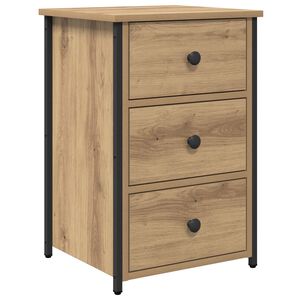 vidaXL Bedside Cabinet Brown 40 x 36 x 60 cm Solid Reclaim Wood