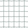 vidaXL Fence with Post Green 0.8 x 10 m Steel and PVC
