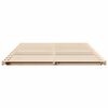 vidaXL Floor Bed Frame Brown 160 x 210 cm Solid pine wood
