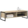 vidaXL TV Cabinet Sonoma 100 x 36.5 x 30.5 cm Engineered Wood