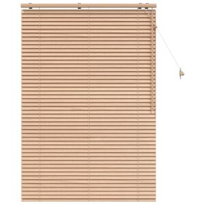 vidaXL Venetian Blind Oak Look 100 x 160 cm 35 mm Solid Paulownia Wood
