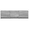 vidaXL TV Cabinet Grey Sonoma 140 x 34 x 40 cm Engineered Wood