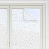 vidaXL Window Films 2 pcs Frosted Flower Pattern PVC