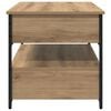 vidaXL Coffee Table Artisan Oak 70 x 50 x 54.5 cm Engineered Wood