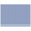 vidaXL Retractable Awning Blue and White 450 x 300 cm Fabric and Metal