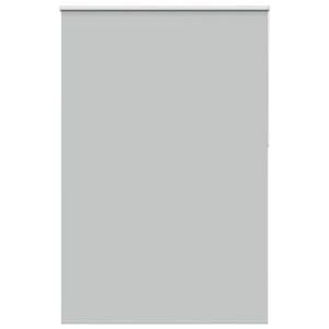 vidaXL Roller Blind Blackout Light Grey 145x230 cm Fabric Width 141.6 cm Polyester