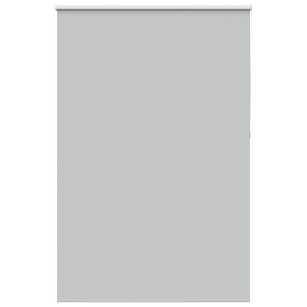 vidaXL Roller Blind Blackout Light Grey 145x230 cm Fabric Width 141.6 cm Polyester