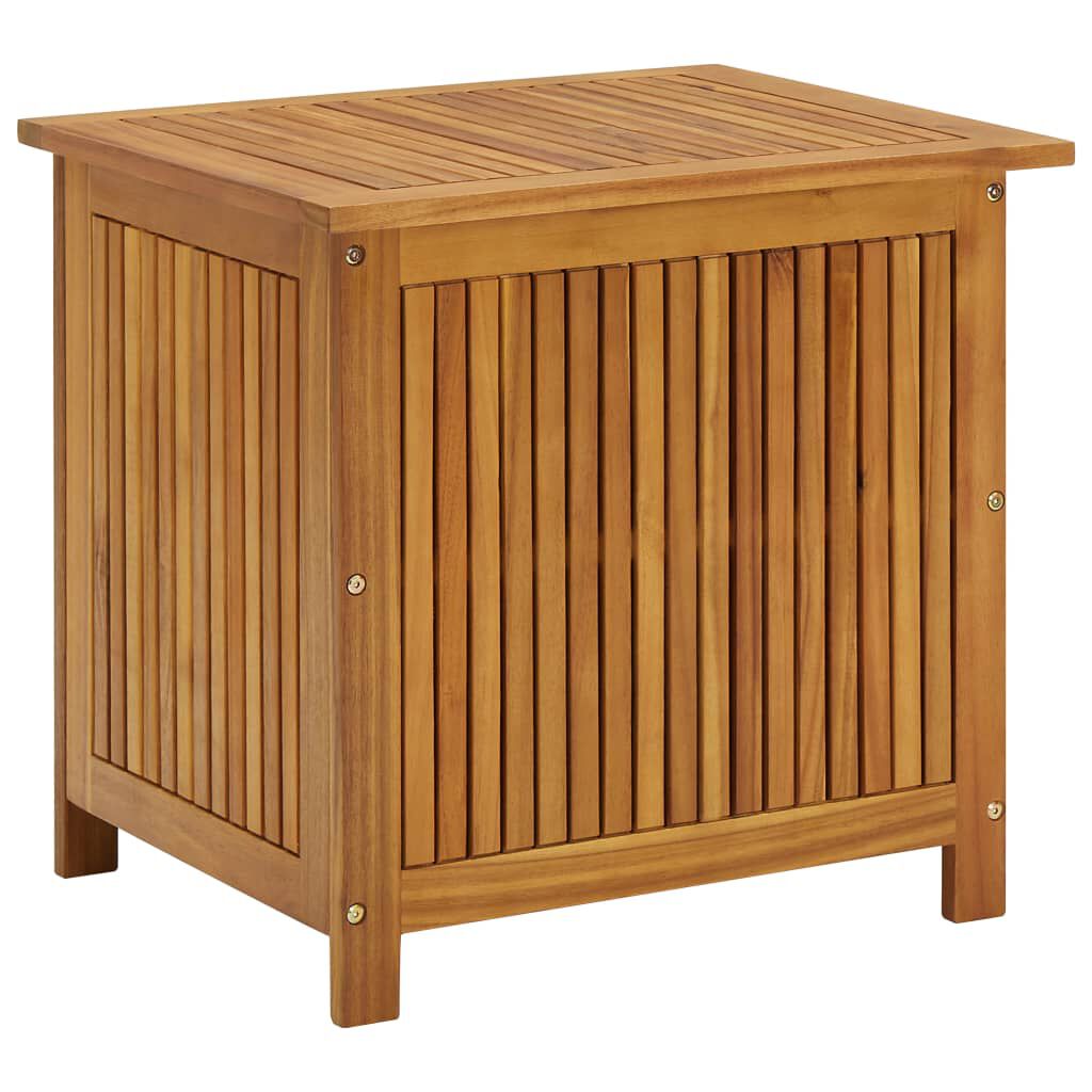 Rustic outdoor online storage bench