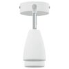 vidaXL Ceiling Spotlight with Spotlights White 25.5 x 8 x 16 cm Metal