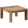 vidaXL Coffee Table 60x60x35 cm Solid Reclaimed Wood
