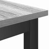 vidaXL Dining Bench 2 pcs Grey Sonoma 100 x 32.5 x 48.5 cm