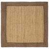 vidaXL Area Rugs Grey 120 x 120 cm Jute