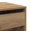 vidaXL Dressing Table Artisan oak 60 x 40 x 75 cm Engineered wood