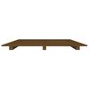 vidaXL Bed Frame without Mattress Honey Brown 140x200 cm Solid Wood Pine