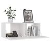 vidaXL 5 Piece TV Cabinet Set White Engineered Wood