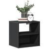 vidaXL Wall-mounted Bedside Cabinets 2 pcs Black 40x31x39.5 cm
