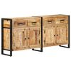 vidaXL Sideboard 172x35x80 cm Solid Mango Wood
