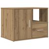 vidaXL Corner Cabinet Artisian Oak 160x40x45 cm Engineered Wood