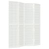 vidaXL Folding 4-Panel Room Divider Japanese Style 160x170 cm White