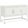 vidaXL TV Cabinet White 100.5x39x60.5 cm Steel
