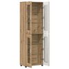 vidaXL Highboard Artisan Oak 60 x 35 x 182 cm Engineered Wood