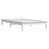 vidaXL Bed Frame without Mattress White 90x200 cm Solid Wood