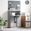 vidaXL Desk Grey Sonoma 71.5 x 31.5 x 106.5 cm Engineered Wood