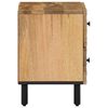 vidaXL Bedside Cabinet 40x33x46 cm Solid Wood Mango