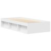 vidaXL Bed Frame without Mattress White 90x190 cm Single