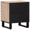 vidaXL Bedside Cabinets 2 pcs 40x34x46 cm Solid Wood Bleached Mango