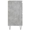 vidaXL Sideboards 2 pcs Concrete Grey Engineered Wood