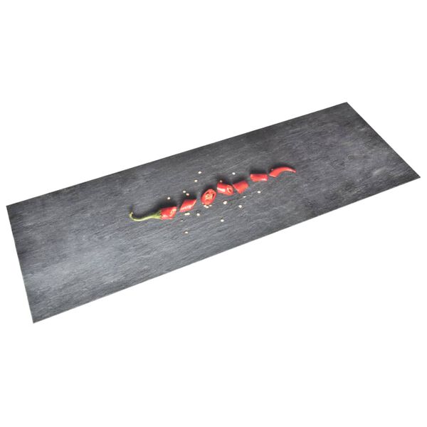 vidaXL Kitchen Carpet Washable Pepper 60x300 cm