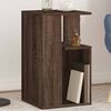 vidaXL Side Table Brown Oak 35x35x60 cm Engineered Wood
