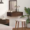 vidaXL Dressing Table Brown 60 x 40 x 70 cm Engineered Wood