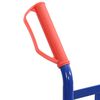 vidaXL Hand Trolley Blue and Red 57 x 46 x 113 cm Steel