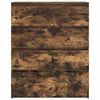vidaXL Sideboard Smoked Oak 80x35x99 cm Engineered Wood