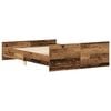 vidaXL Bed Frame without Mattress Old Wood 140x200cm Engineered Wood