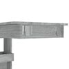 vidaXL Wall Bar Table Grey Sonoma 102x45x103.5 cm Engineered Wood