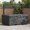 vidaXL Furniture Cover Plain Black 230 x 165 x 80 cm 600D