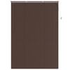 vidaXL Venetian Blind Manual Dark Brown with Pattern 213 x 150 cm PVC