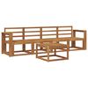 vidaXL Outdoor Sofa Set 5 pcs Natural