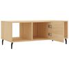 vidaXL Coffee Table Sonoma Oak 102x50x40 cm Engineered Wood
