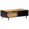 vidaXL Coffee Table 105x50x35 cm Rough Mango Wood